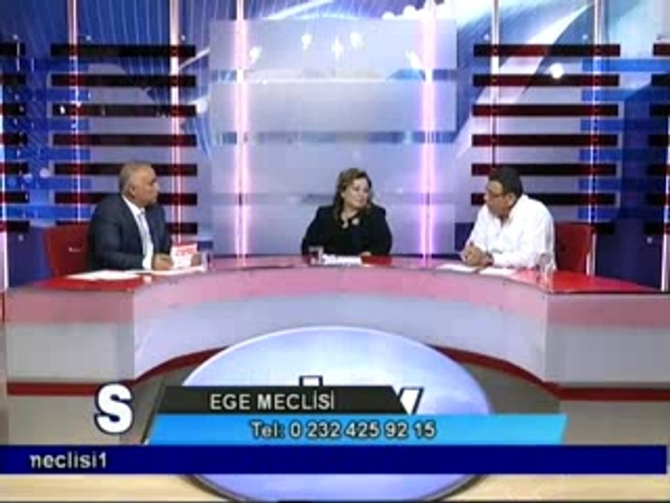 ALİ TALAK İLE İZSİAD YÖNETİM KURULU BAŞKANI HASAN KÜÇÜKKURT VE BAŞKAN YARDIMCISI MUKADDES ÇELİK 30 HAZİRAN 2014 EGE MECLİSİ PROGRAMI PART 2