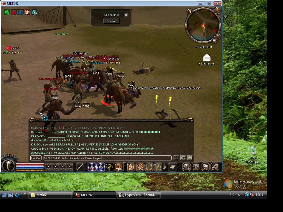 Metin2 Tramola Hile Kullanımı DreamLeqendS