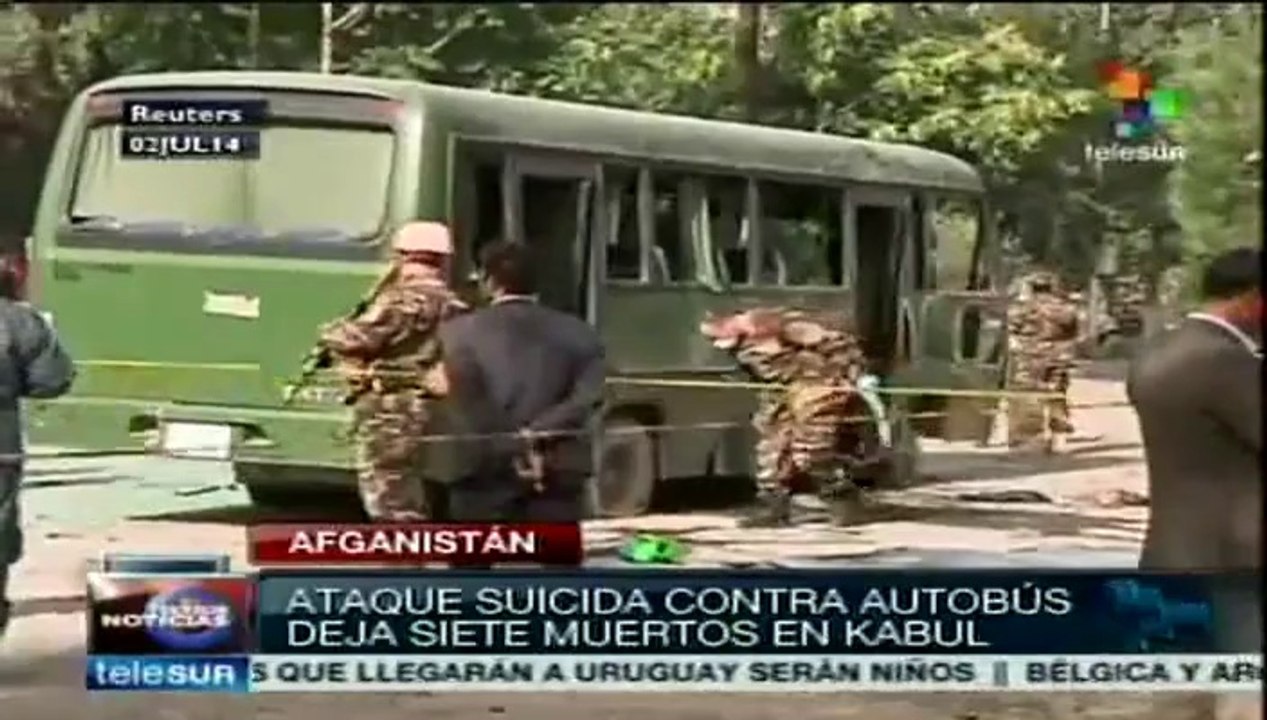 Atentado suicida en Kabul deja siete muertos y varios heridos