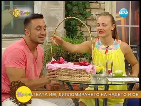 На кафе 01.07.2014 Надето и Константин гости при Гала част2