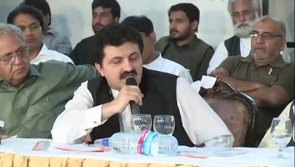 Ajmal Wazir address at APC Model Town Incident