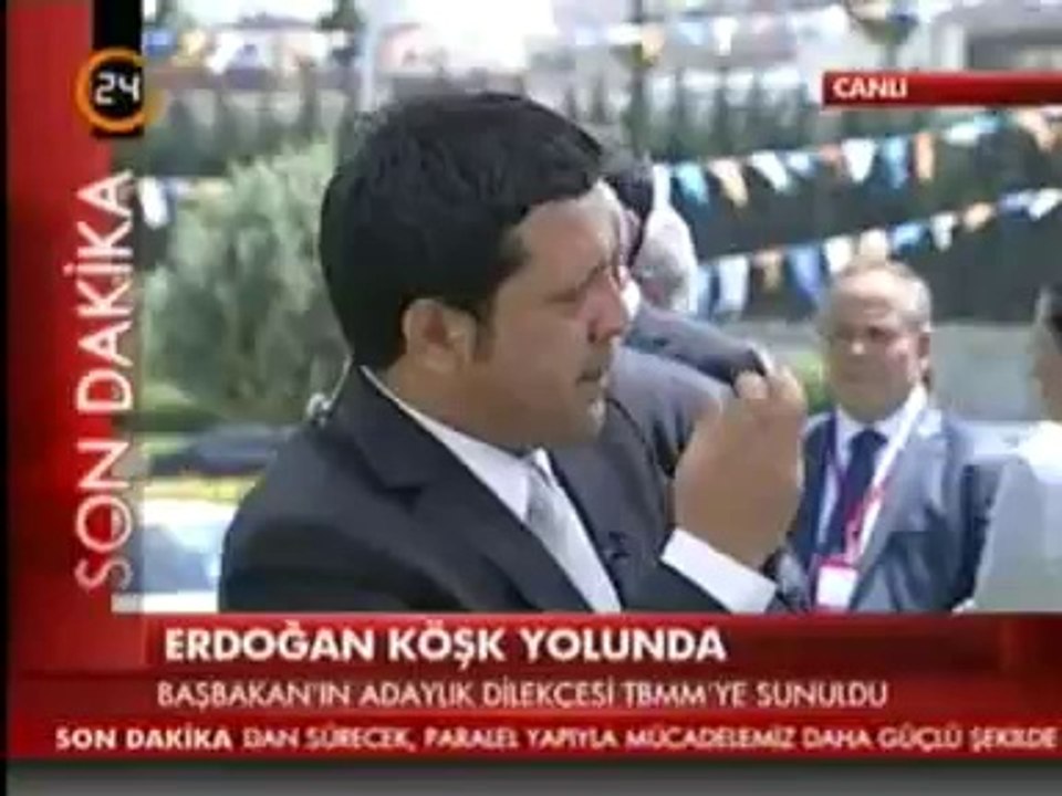 Bekir Bozdağ'ın Akparti Cumhurbaşkanı Adayı Tayyip Erdoğan Değerlendirmesi