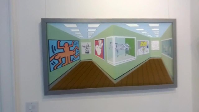 Illusion d'optique dans un tableau