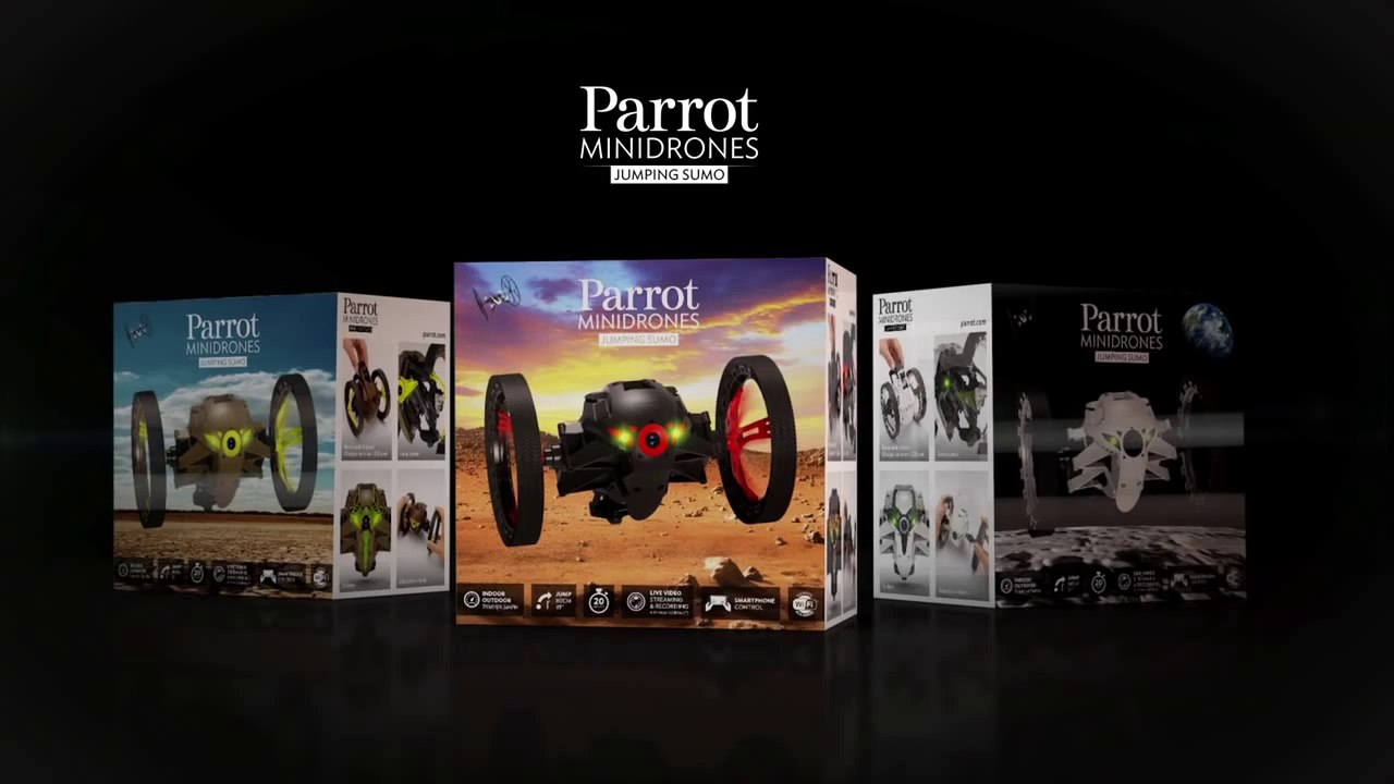 Parrot MiniDrones Jumping Sumo - Official video trailer