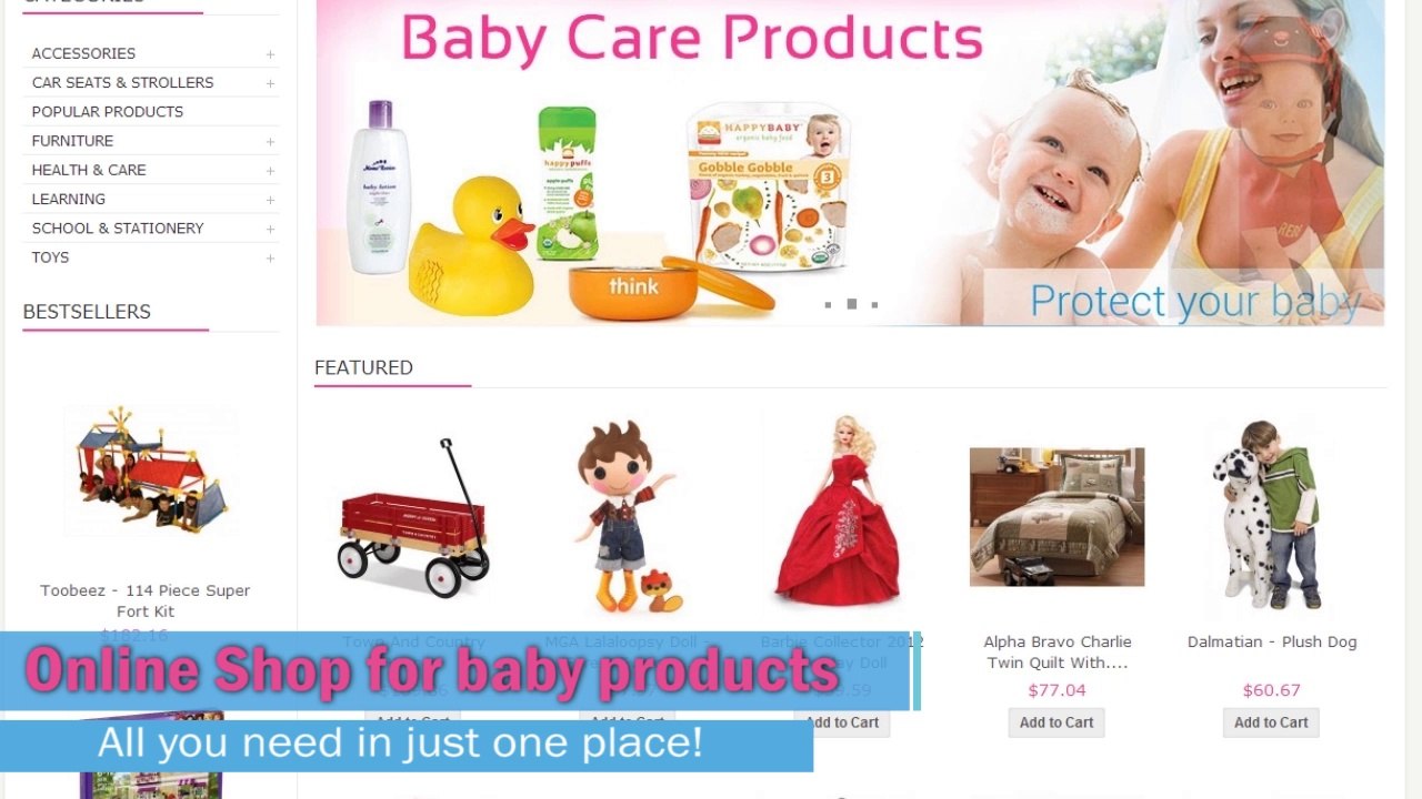 Buy Baby Car Seats and Baby Strollers (Baby Care Products) Online USA on Cutebabybuy.com