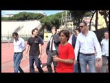 Napoli -  De Magistris inaugura campo estivo al Collana (01.07.14)