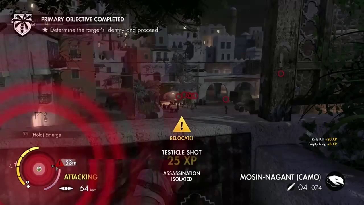 Sniper Elite III - Hitlers Balls shot !