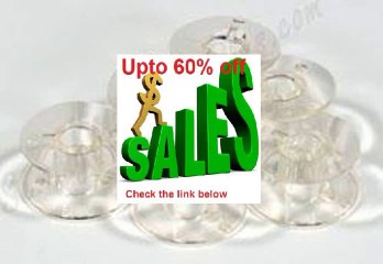 Best Deals 20 pk. Clear Bobbins 102261103 (SA156) - Elna Janome Kenmore Brother Review
