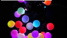 Best Deals Sewell Direct Linkable Color Changing LED RGB Ball String Christmas Xmas Lights Belt Light Review