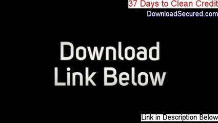 37 Days to Clean Credit PDF Free [Download Now]