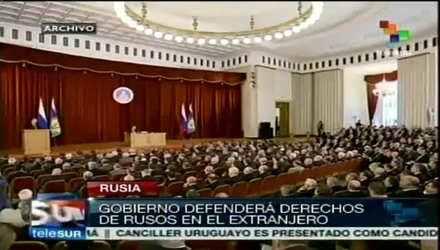 Rusia expresa su disposición para resolver el conflicto en Ucrania