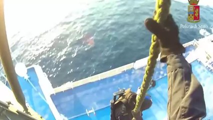 Civitavecchia (Roma) - Operazione di addestramento Polizia (29.06.14)