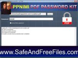 Download Appnimi PDF Password Kit 1.1 Serial Number Generator Free