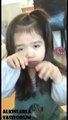 Koreli küçük kızın oyunculuk yeteneği