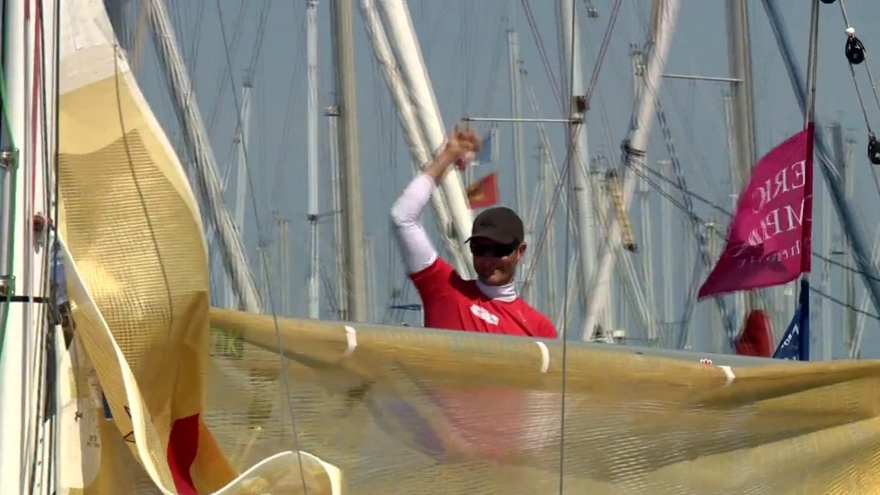 Interview de Jérémie Beyou, vainqueur d'étape et vainqueur de La Solitaire.