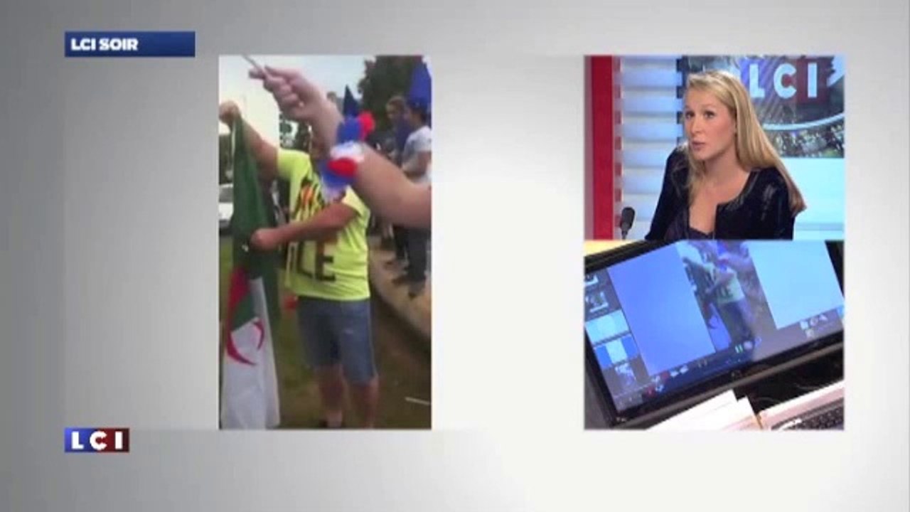 Drapeau algérien brûlé : réaction de Marion Maréchal Le Pen