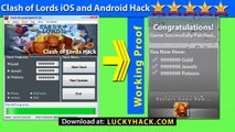 Clash of Lords Hacks 2014 for unlimited Jewels and Gold - iOs Working Clash of Lords Hack