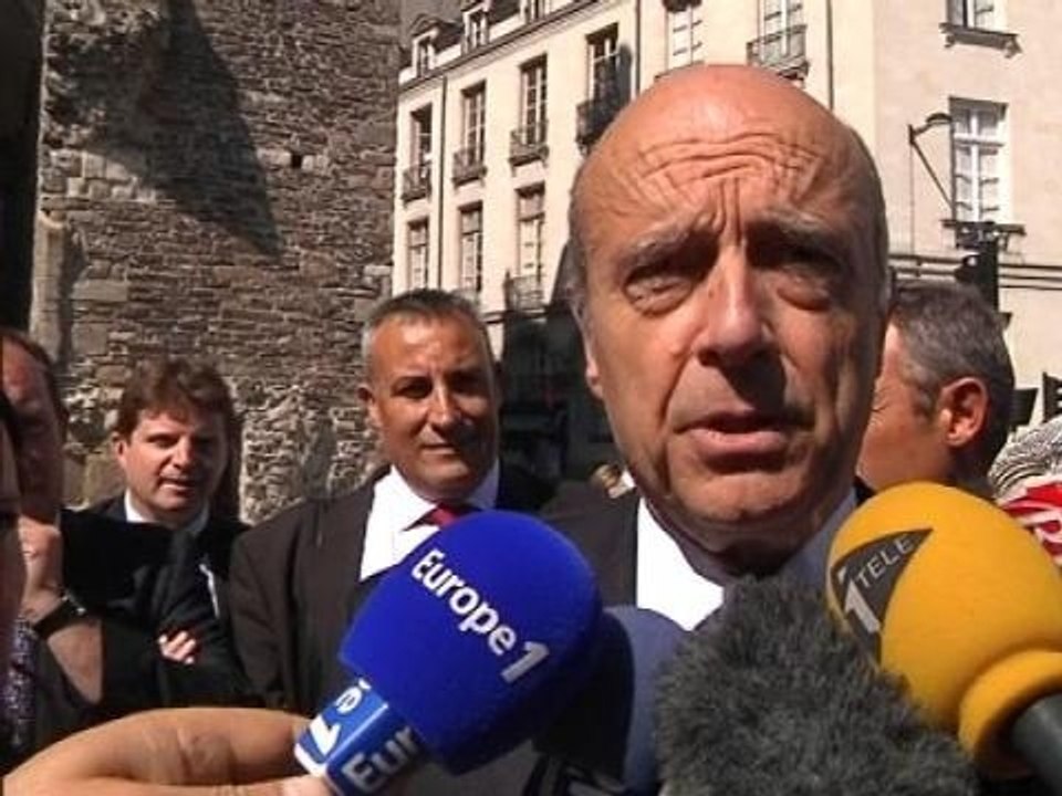 Alain Juppé: "J'ai une pensée amicale pour Nicolas Sarkozy" - 02/07