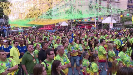 Alzirao, the popular World Cup fan fest in Rio