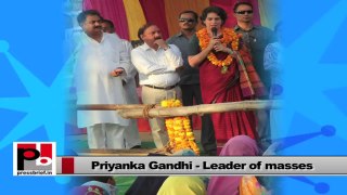 Priyanka Gandhi Vadra – an intelligent leader who easily connects with the common people