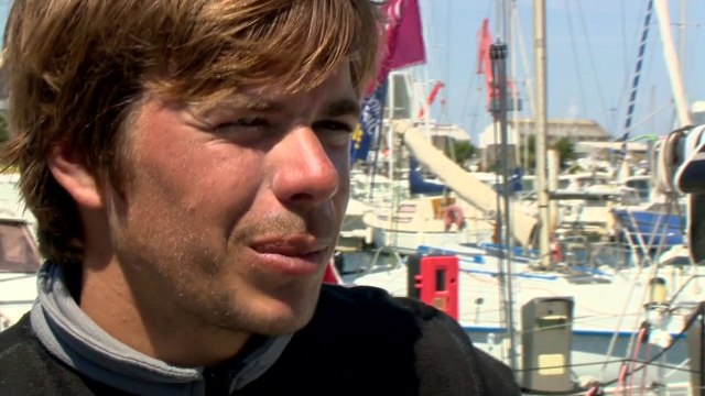 Sebastien Simon Je suis un peu passé par toutes les émotions - La Solitaire du Figaro Eric Bompard cachemire