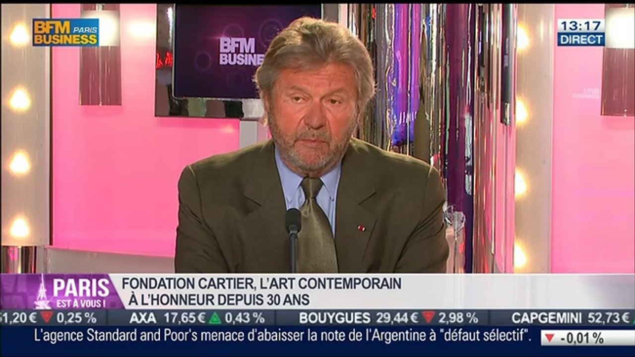 Le Paris d'Alain-Dominique Perrin, Fondation Cartier, dans Paris est à vous – 02/07