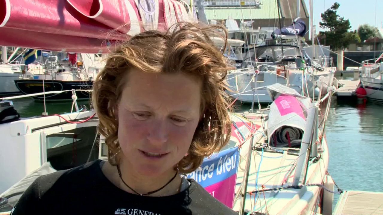 Alexis LOISON "Je n'oublierai jamais la victoire d'étape" -  Isabelle JOSCKE et Vincent BIARNES sur le ponton des arrivées