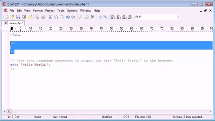 Beginner PHP Tutorial - 13 - comments