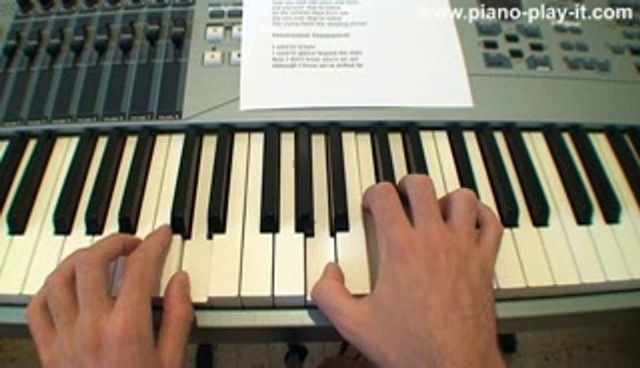 Earth Song Piano Tutorial Michael Jackson