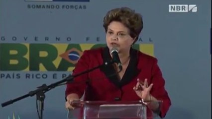 Dilma 'chuta o balde' sobre a Copa do Mundo