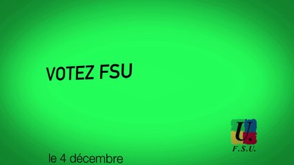 Votez FSU le 4 décembre 2014