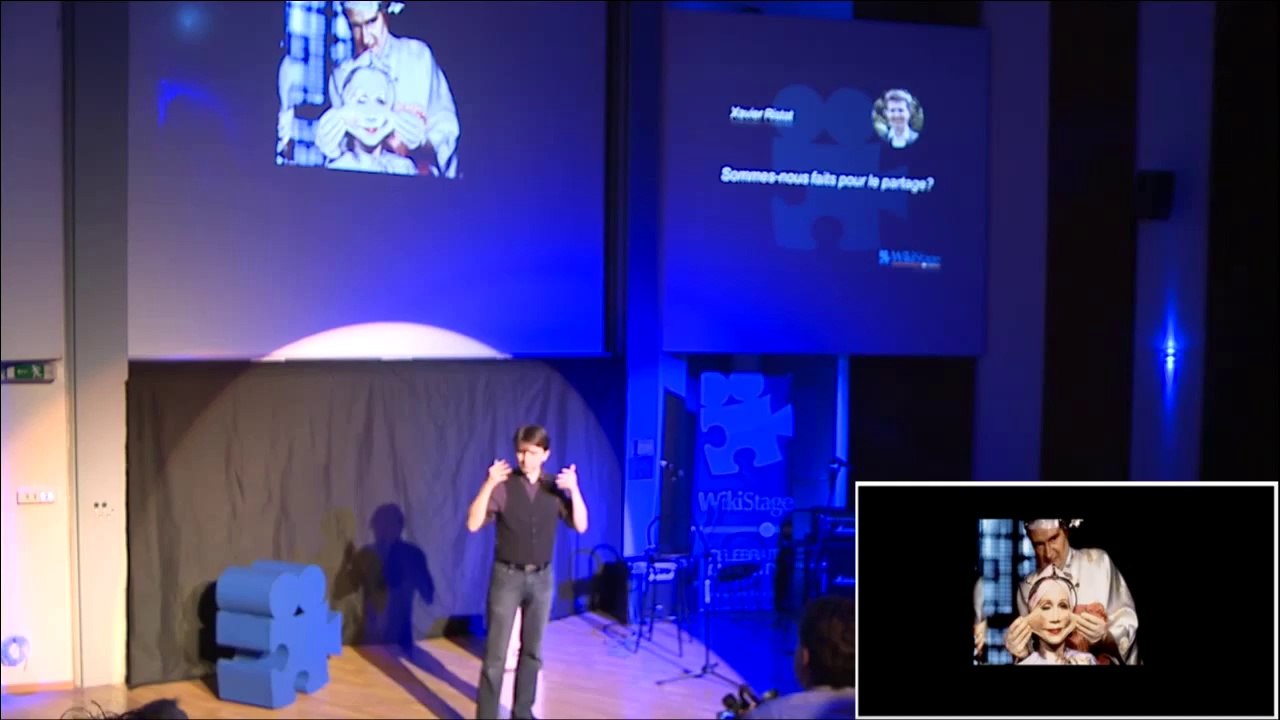 Sommes-nous faits pour le partage ? Xavier RISTAT - WikiStage Centrale Paris