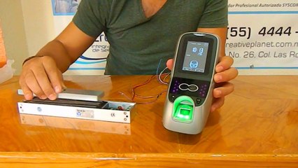 Cómo Instalar Control de Acceso y Asistencia Facial de Huella ZK Multibio 700