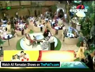 Pakistan Ramzan - Iftar with Aamir Liaqat on Express Ent  - 2nd July 2014 - part 2