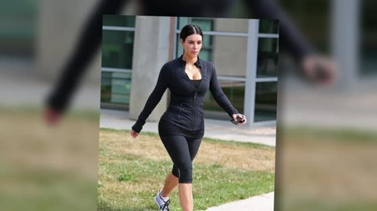 The Kardashian's Hit The Tracy Anderson Studio...
