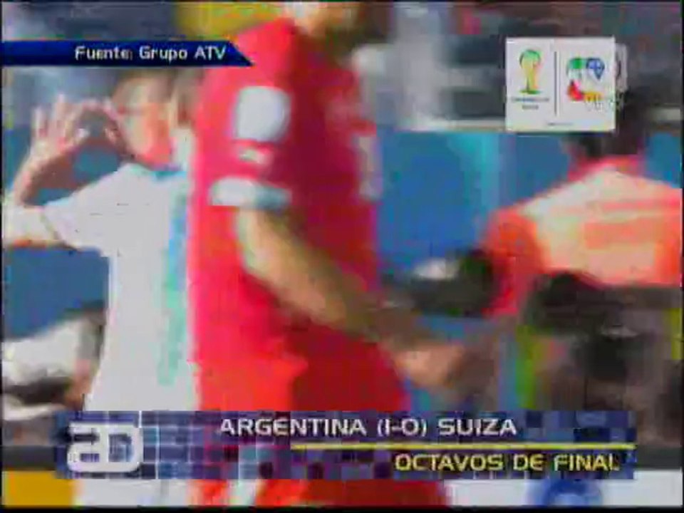 Resumen Octavos de Final - Argentina 1-0 Suiza