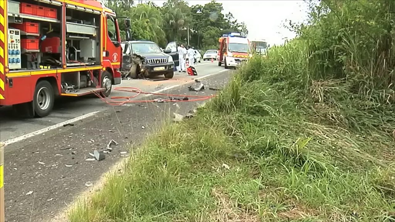 Accident RN1 01 juillet 2014