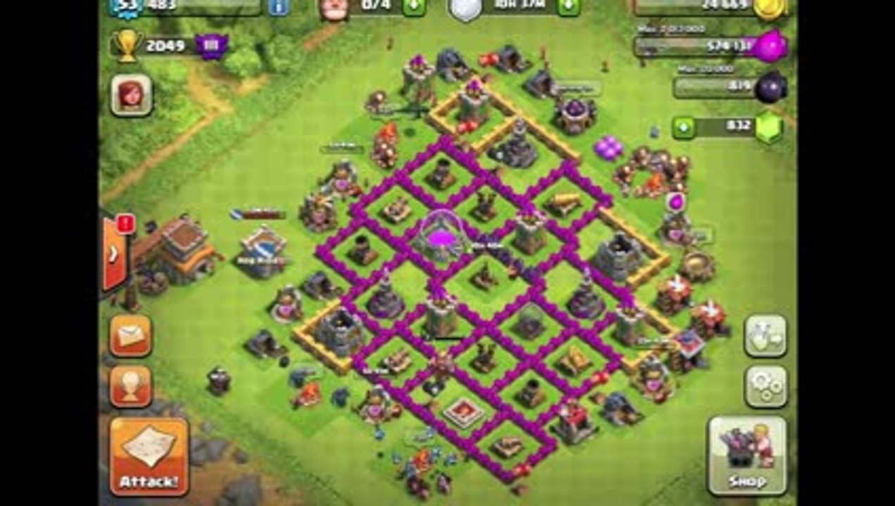 Clash Of Clans Free Gems Hack No Jailbreak Or Download Needed Works Video Dailymotion
