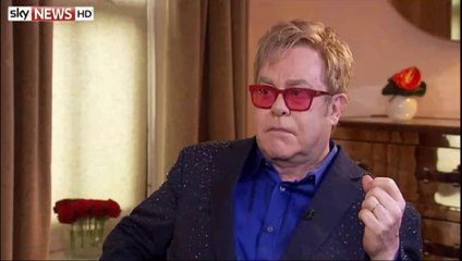 Jesus Would Support Gay Marriage Claims Elton John