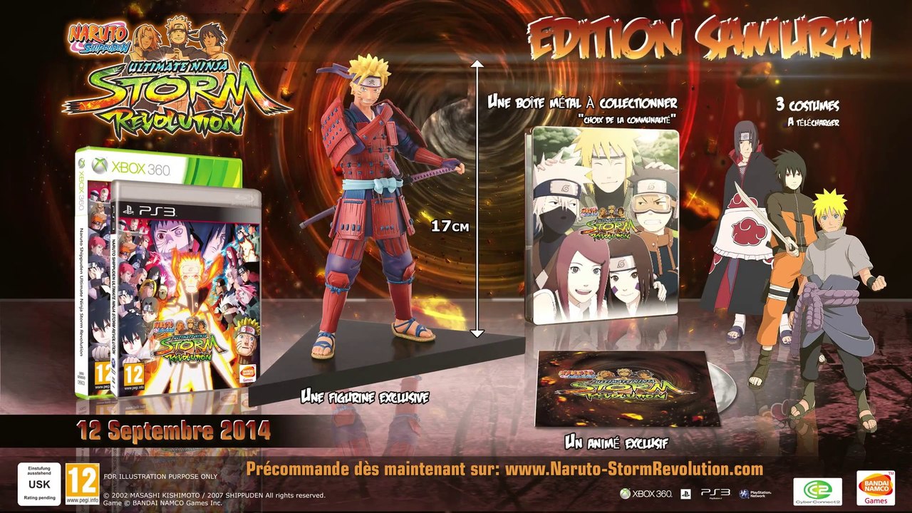 Naruto Shippuden: Ultimate Ninja Storm Revolution -  Demo Trailer (Japan Expo 2014)