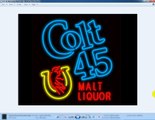 Colt 45 Beer Neon Signs Lights | Colt 45 Neon Signs Lights