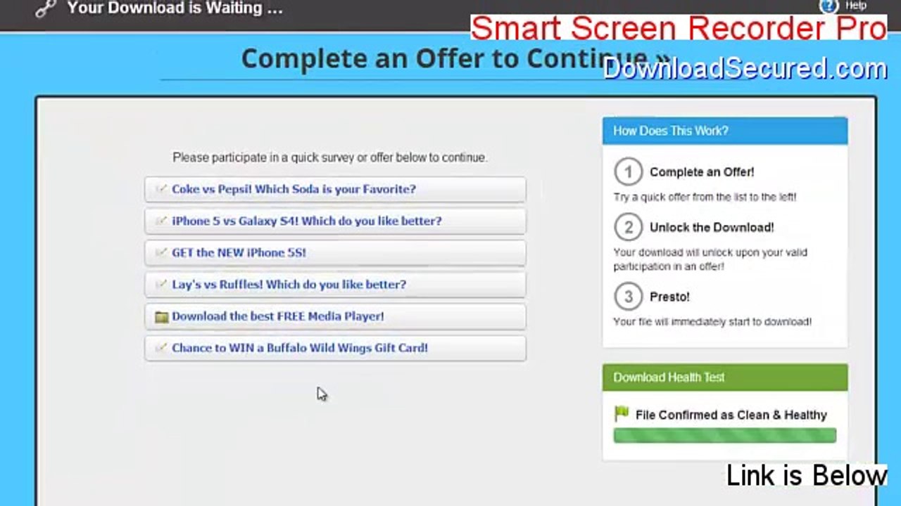 Smart Screen Recorder Pro Free Download (Free of Risk Download 2014)