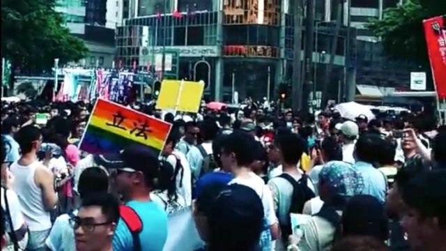 Hong Kong protests Chinese control