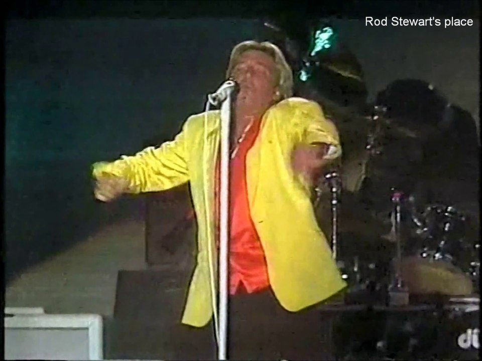 03 sweet little rock'n'roller Rod Stewart live Hamburg 1991 [HD]