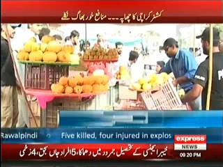 Raid by Commissioner in Karachi