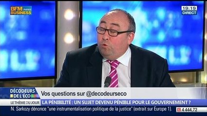 La pénibilité: un sujet devenu pénible pour le gouvernement ?, dans Les Décodeurs de l'éco - 02/07 1/5