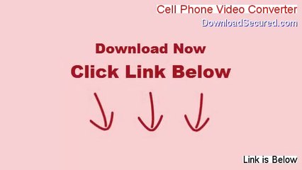 Cell Phone Video Converter Full - cell phone video format converter [2014]