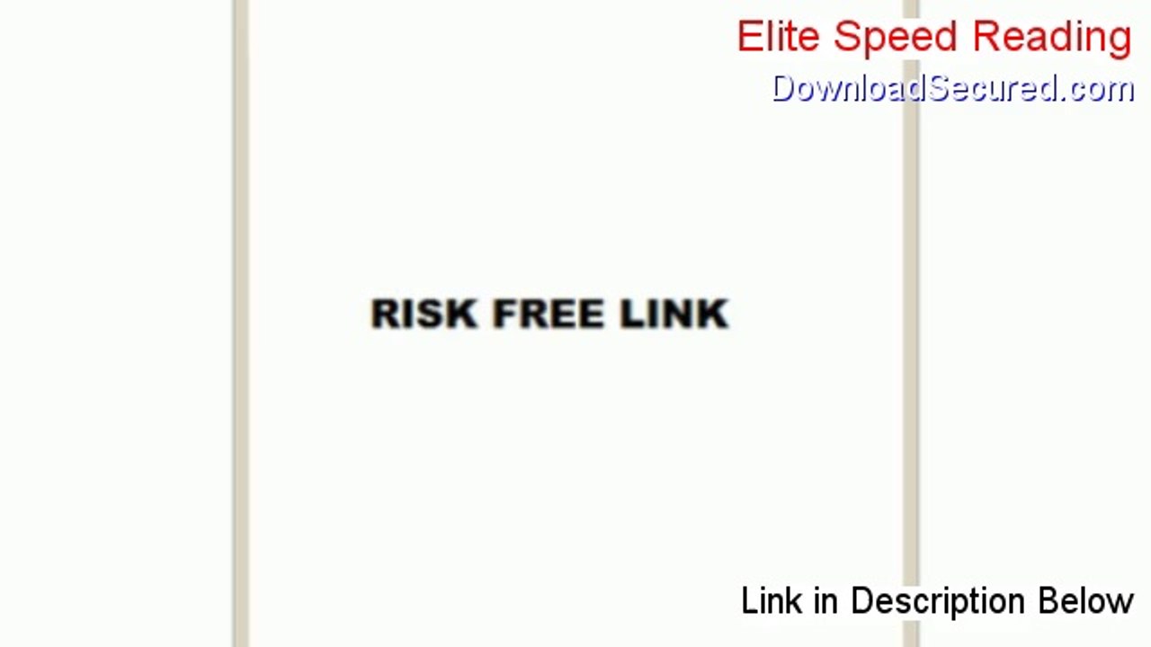 Elite Speed Reading Review (Watch this)
