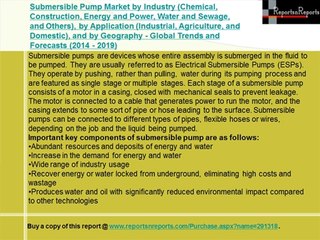 Submersible Pump Market 2019