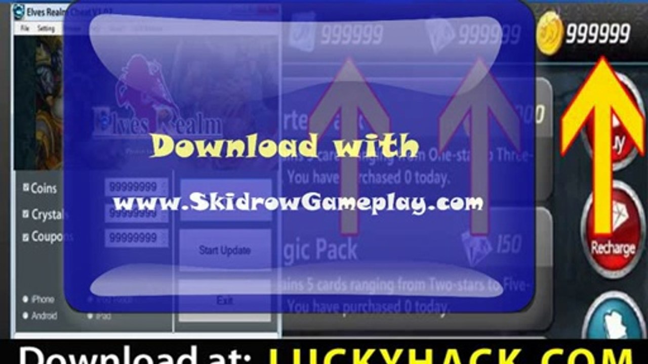 Elves Realm Cheat for Unlimited Crystals and Coins - Android and iOS Elite Elves Realm Cheat Stars